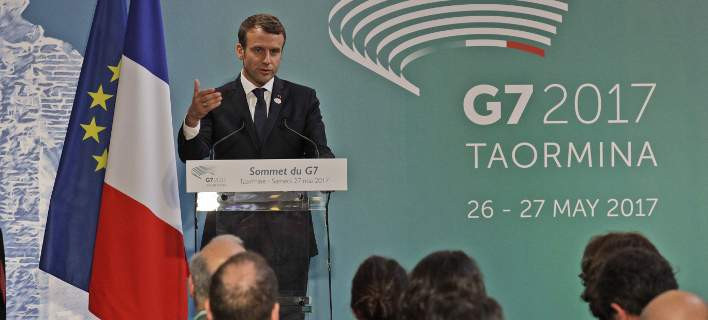 Μακρόν: H G7 θα πρέπει να εμπλακεί περισσότερο στην Συρία – Κάλεσμα σε Τραμπ για υποστήριξη της συμφωνίας για το κλίμα